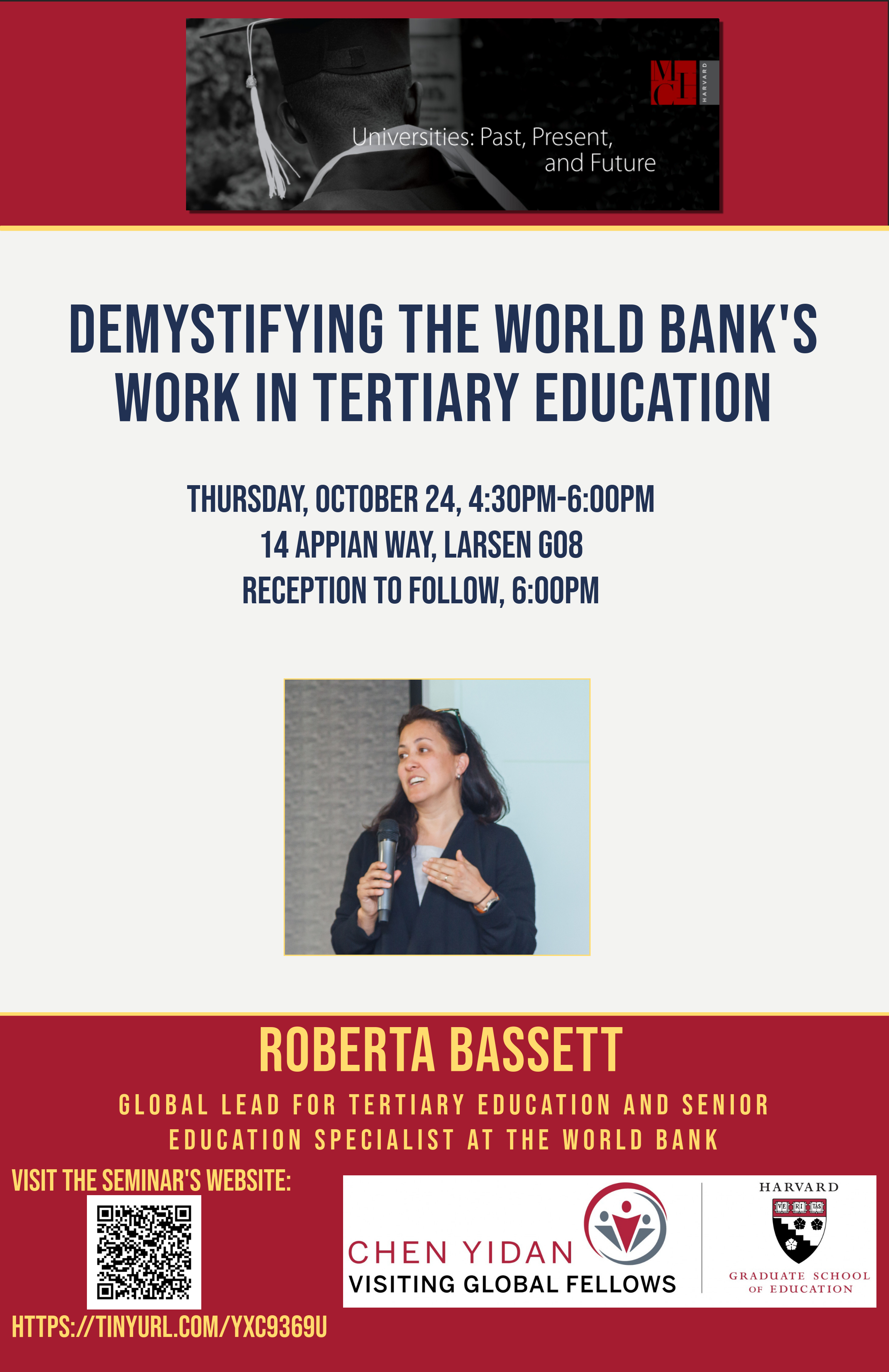 Advertisement for Roberta Bassett Seminar